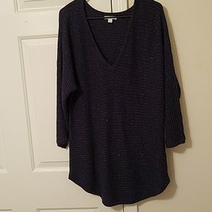 Midnight blue sweater. NY&C. Size L.